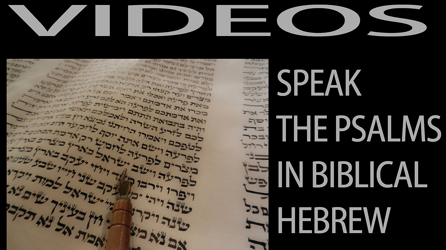 Speak the Psalms in Biblical Hebrew